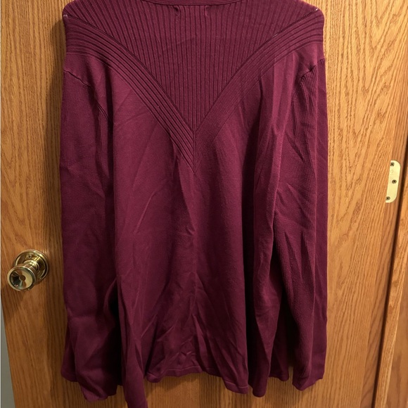 Maroon Cardigan XXL - Picture 2 of 3
